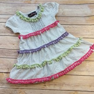 Liza Byrd Fun Pom-Pom Dress 18M